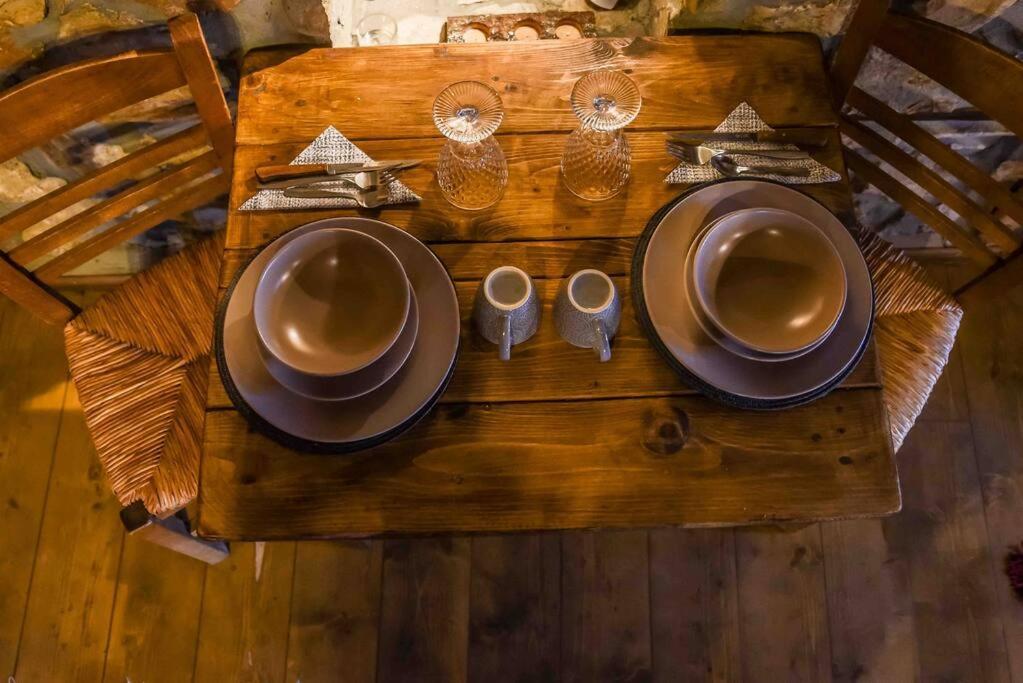 Traditional Stone Guesthouse Agios Ioannis  ภายนอก รูปภาพ